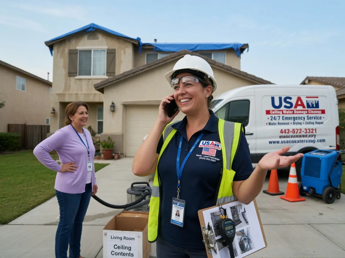 Ceiling Water Damage Restoration Enterprise, OR FAQs